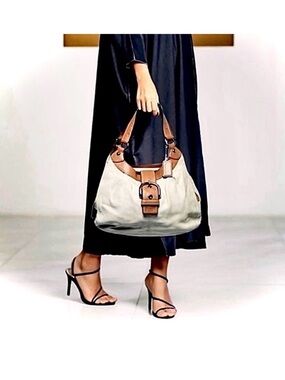 Coach New Lg Soho Pleated Lynn F15075 Leather